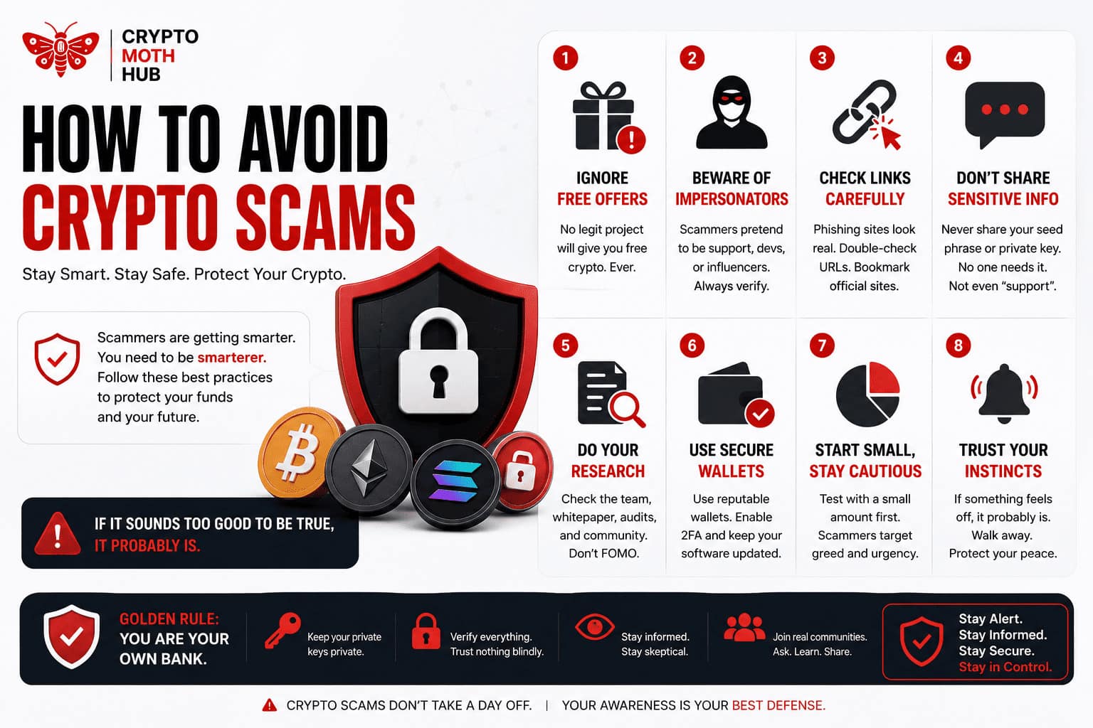 How to Avoid Crypto Scams and Secure Funds in 2026